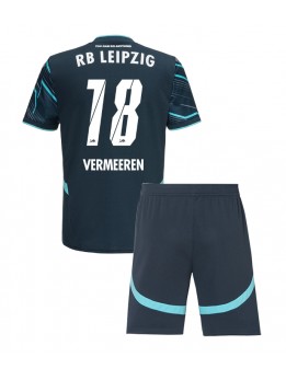 Billige RB Leipzig Arthur Vermeeren #18 Tredjedraktsett Barn 2024-25 Kortermet (+ Korte bukser)